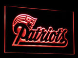 New England Patriots LED Neon Sign Electrical - Red - TheLedHeroes