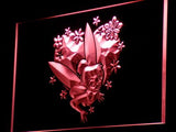 Disney Tinkerbell Peter Pan (2) LED Neon Sign USB - Red - TheLedHeroes
