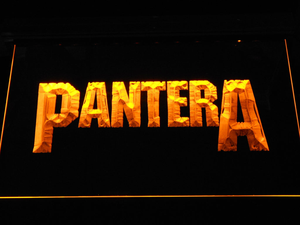 Pantera LED Neon Sign USB - Yellow - TheLedHeroes