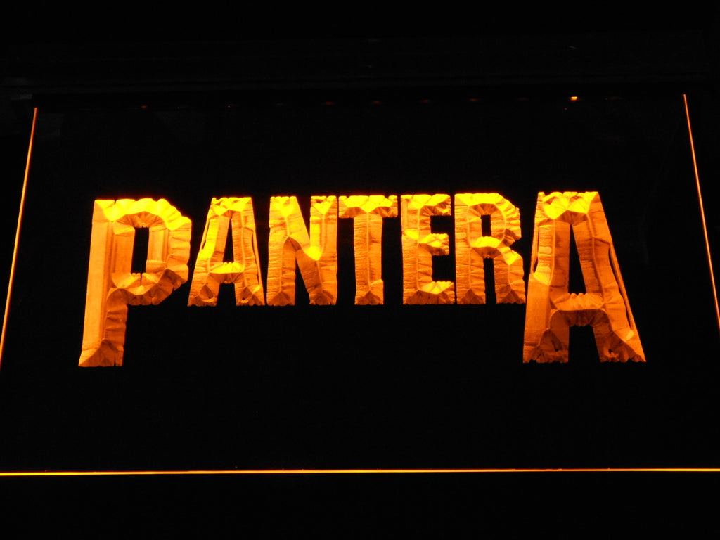 FREE Pantera LED Sign - Yellow - TheLedHeroes