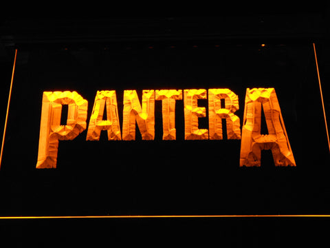 Pantera LED Neon Sign Electrical - Yellow - TheLedHeroes