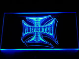 FREE East Coast Firefighter LED Sign - Blue - TheLedHeroes