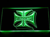 East Coast Firefighter LED Neon Sign USB - Green - TheLedHeroes