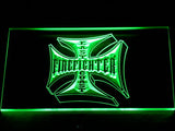 FREE East Coast Firefighter LED Sign - Green - TheLedHeroes