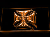 FREE East Coast Firefighter LED Sign - Orange - TheLedHeroes
