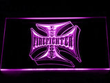 FREE East Coast Firefighter LED Sign - Purple - TheLedHeroes