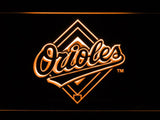 Baltimore Orioles (15) LED Neon Sign USB - Orange - TheLedHeroes