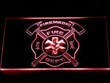 FREE Firemedic Fire Dept. LED Sign - Red - TheLedHeroes