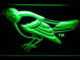 Baltimore Orioles (16) LED Neon Sign USB - Green - TheLedHeroes