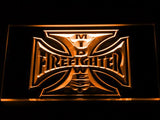 Mid West Firefighter's LED Neon Sign USB - Orange - TheLedHeroes