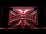Mid West Firefighter's LED Neon Sign USB - Red - TheLedHeroes