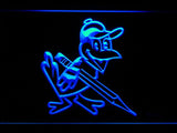 Baltimore Orioles (18) LED Neon Sign USB - Blue - TheLedHeroes