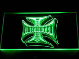 West Coast Firefighter's LED Neon Sign USB - Green - TheLedHeroes