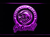 Baltimore Orioles (20) LED Neon Sign USB - Purple - TheLedHeroes