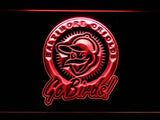 Baltimore Orioles (20) LED Neon Sign Electrical - Red - TheLedHeroes