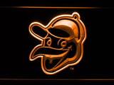 Baltimore Orioles (21) LED Neon Sign Electrical - Orange - TheLedHeroes