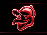 Baltimore Orioles (21) LED Neon Sign Electrical - Red - TheLedHeroes