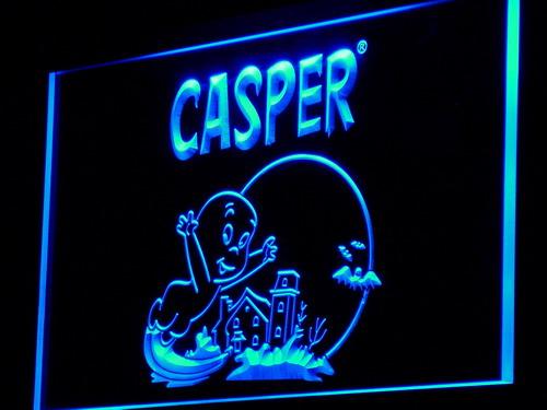 Casper LED Neon Sign Electrical - Blue - TheLedHeroes