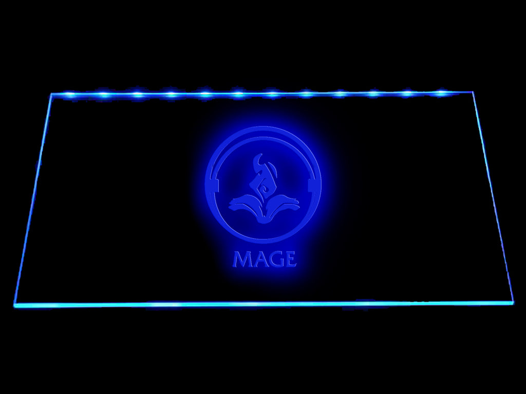 League Of Legends Mage (2) LED Sign - Blue - TheLedHeroes