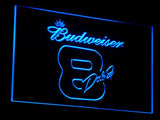 FREE Budweiser Dale Earnhardt Jr. #8 LED Sign - Blue - TheLedHeroes