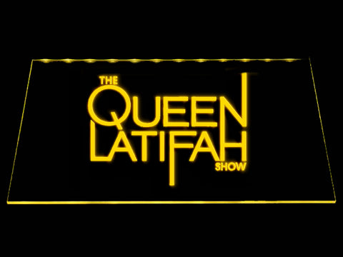 FREE The Queen Latifah Show LED Sign - Yellow - TheLedHeroes
