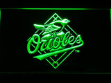 Baltimore Orioles (23) LED Neon Sign Electrical - Green - TheLedHeroes