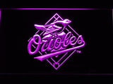 Baltimore Orioles (23) LED Neon Sign Electrical - Purple - TheLedHeroes