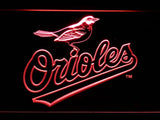 Baltimore Orioles LED Neon Sign Electrical - Red - TheLedHeroes