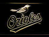Baltimore Orioles LED Neon Sign Electrical - Yellow - TheLedHeroes