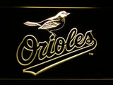 FREE Baltimore Orioles LED Sign - Yellow - TheLedHeroes