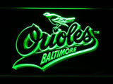 Baltimore Orioles (24) LED Neon Sign Electrical - Green - TheLedHeroes