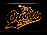 Baltimore Orioles (24) LED Neon Sign Electrical - Orange - TheLedHeroes