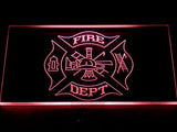 FREE Fire Dept LED Sign - Red - TheLedHeroes