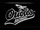Baltimore Orioles (24) LED Neon Sign Electrical - White - TheLedHeroes