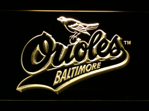 FREE Baltimore Orioles (24) LED Sign - Yellow - TheLedHeroes