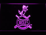 Baltimore Orioles (25) LED Neon Sign Electrical - Purple - TheLedHeroes