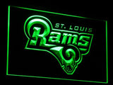 Saint Louis Rams LED Sign - Green - TheLedHeroes