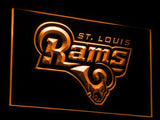 Saint Louis Rams LED Neon Sign USB - Orange - TheLedHeroes