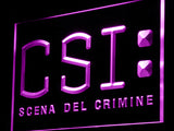 FREE CSI - Scena del crimine LED Sign - Purple - TheLedHeroes