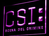 CSI - Scena del crimine LED Neon Sign Electrical - Purple - TheLedHeroes