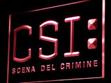 CSI - Scena del crimine LED Neon Sign Electrical - Red - TheLedHeroes