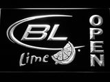 FREE Bud Light Lime Open LED Sign - White - TheLedHeroes