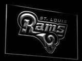 Saint Louis Rams LED Neon Sign Electrical - White - TheLedHeroes