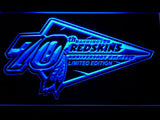 Washington Redskins 70th Anniversary LED Neon Sign USB - Blue - TheLedHeroes