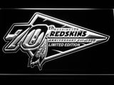 Washington Redskins 70th Anniversary LED Neon Sign Electrical - White - TheLedHeroes