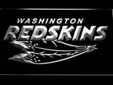 Washington Redskins (6) LED Neon Sign USB - White - TheLedHeroes