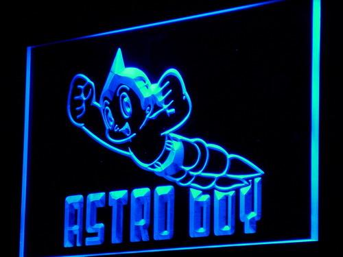 Astro Boy LED Neon Sign USB - Blue - TheLedHeroes