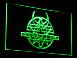 Disturbed (2) LED Neon Sign Electrical - Green - TheLedHeroes