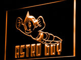 Astro Boy LED Neon Sign Electrical - Orange - TheLedHeroes