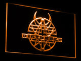 Disturbed (2) LED Neon Sign USB - Orange - TheLedHeroes